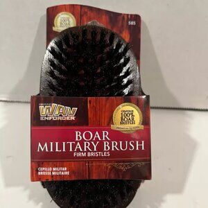 Boar Military Brush Firm Bristles, WAV Enforcer Firstline Brands, NEW